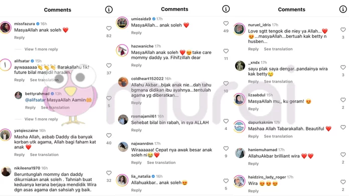 [VIDEO] Anak Betty Rahmad Pertama Kali Laung Azan, Netizen Terharu!-“MasyaAllah Anak Soleh…”