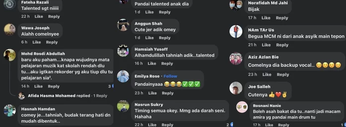 [VIDEO] Peminat Teruja Ali Masdo Dan Anaknya Berusia 3 Tahun Bergabung Main Alat Muzik!