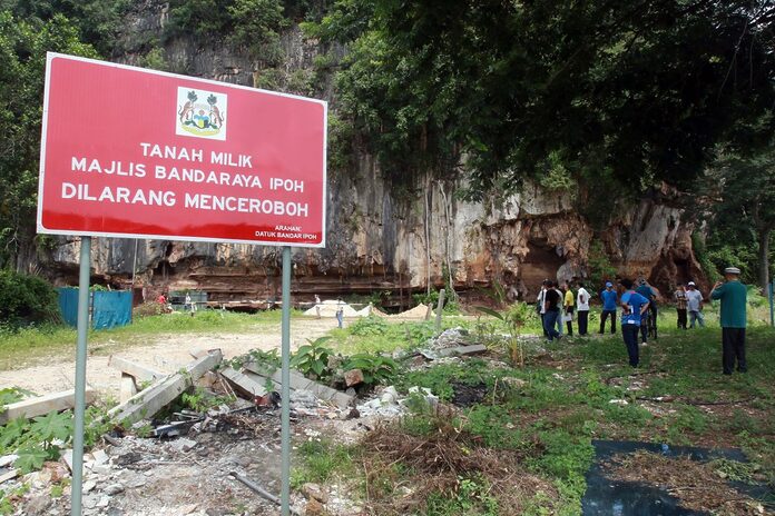 Tmn Saikat residents wary of projects near Ipoh limestone hills