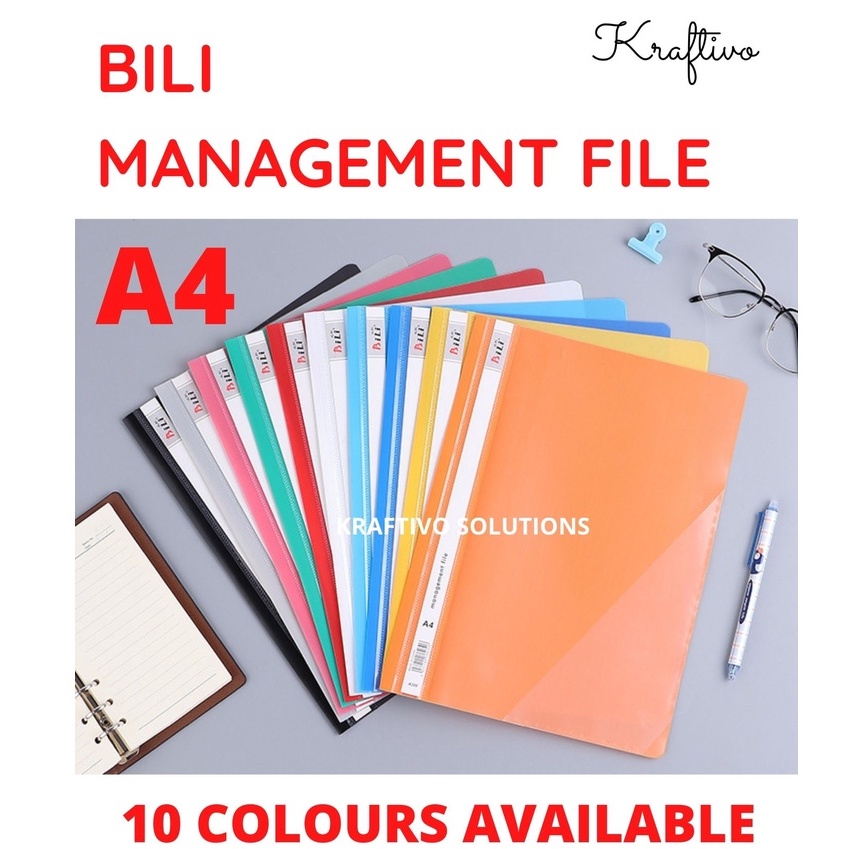 [ A4 MANAGEMENT FILE ] A4 KIDARIO MANAGEMENT FILE KMF-320A / FILE POCKET A4 KIDARIO / BILI A-320 MANAGEMENT FILE A4