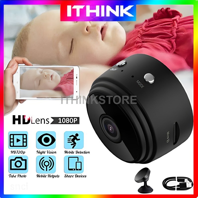 A9 Mini Camera Full HD 1080P Wireless CCTV Spy Camera Night Vision mobile detection WiFi Network Monitor Security Camera