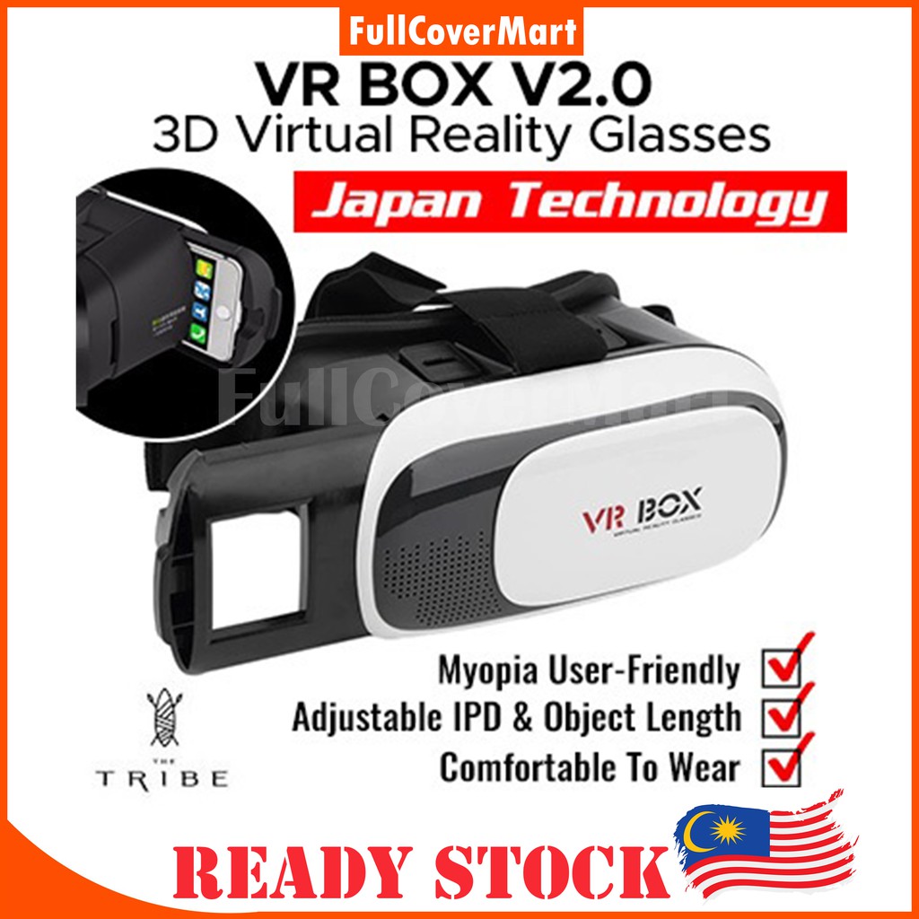 (ACC37) VR BOX Virtual Reality Movies Games 3D Glasses Wireless Video Movie Garming For Smart Phones