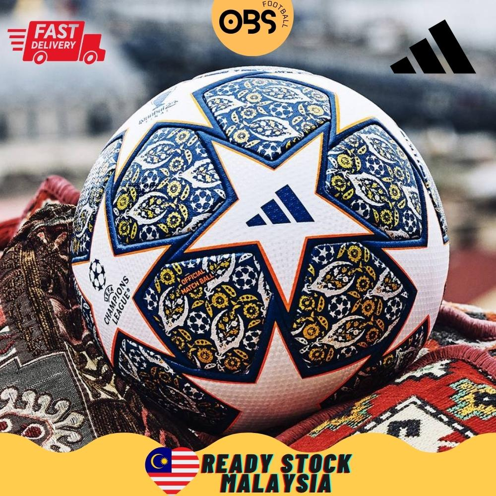 Adidas Football Bola Sepak Champions League 2023 Finale Istanbul Ball Size 5 Nike Soccer (READY STOCK)