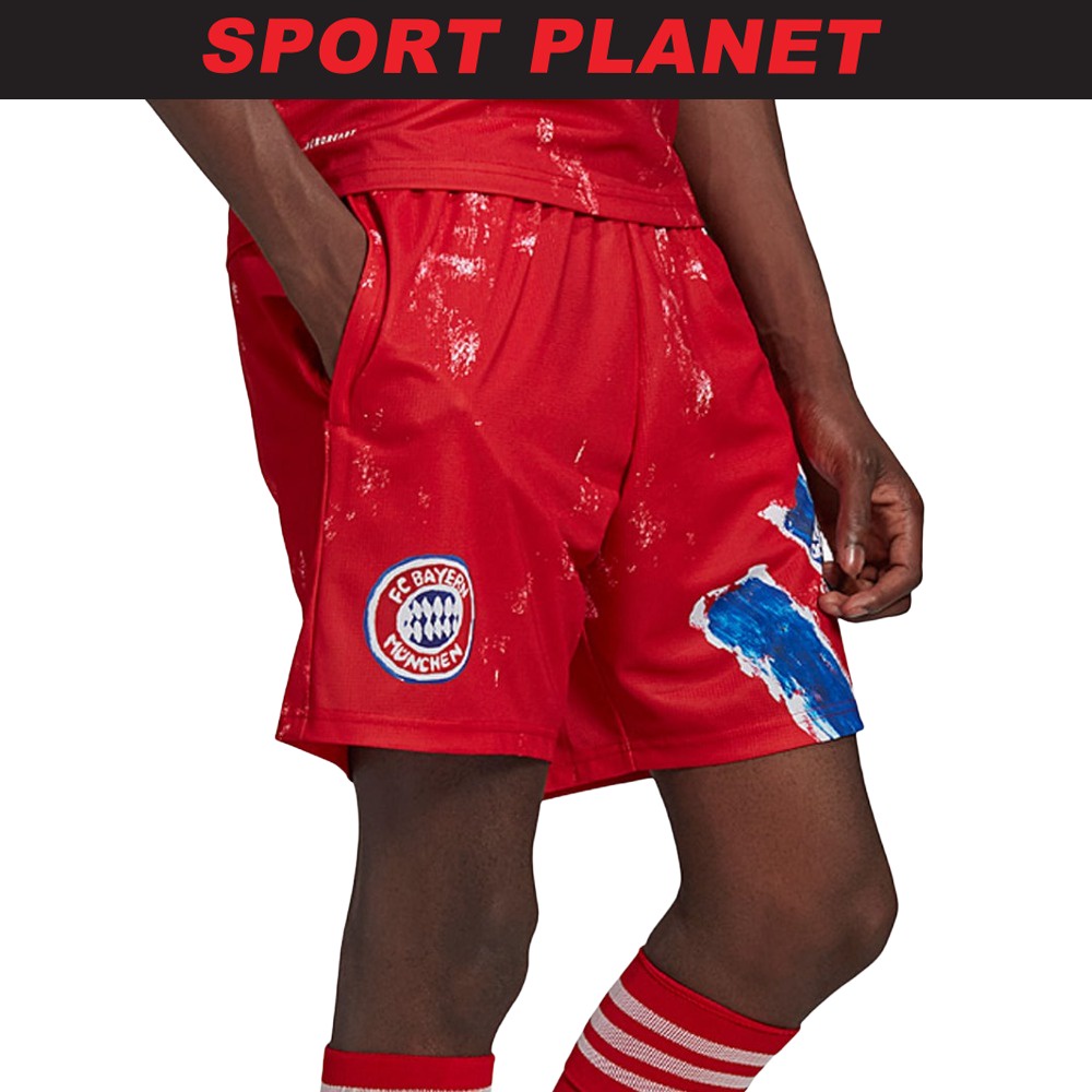 adidas Men FC Bayern Human Race Short Tracksuit Pant GJ9093 23-12