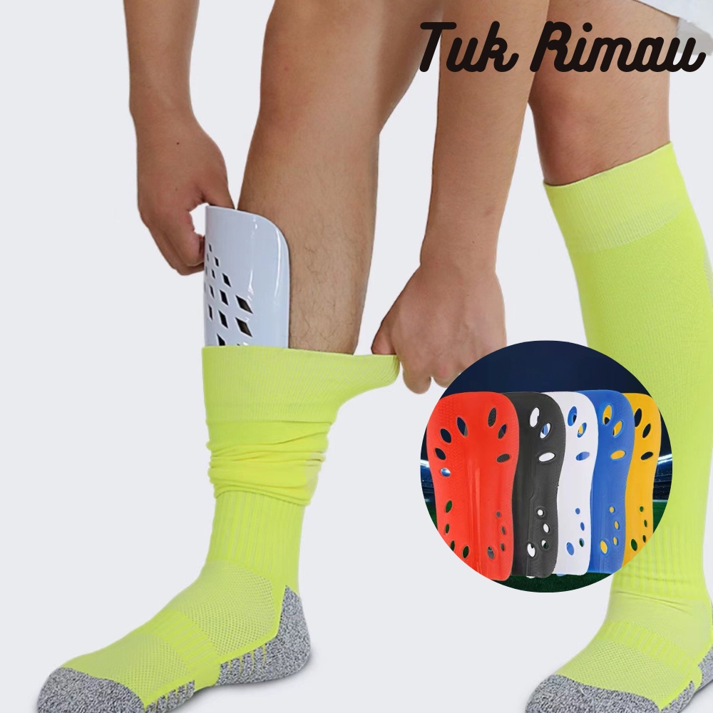 Adult/Kids Protective Football Pad Soccer Futsal Socks Cricket Shin Pad Guard Sukan Bola Sepak Pelapik Sport Support 足球