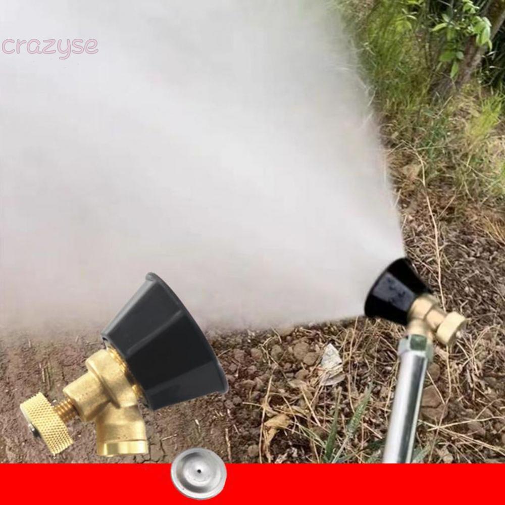 Agricultural Atomization Adjustable Nozzle Garden Copper Black Cyclone Nozzle