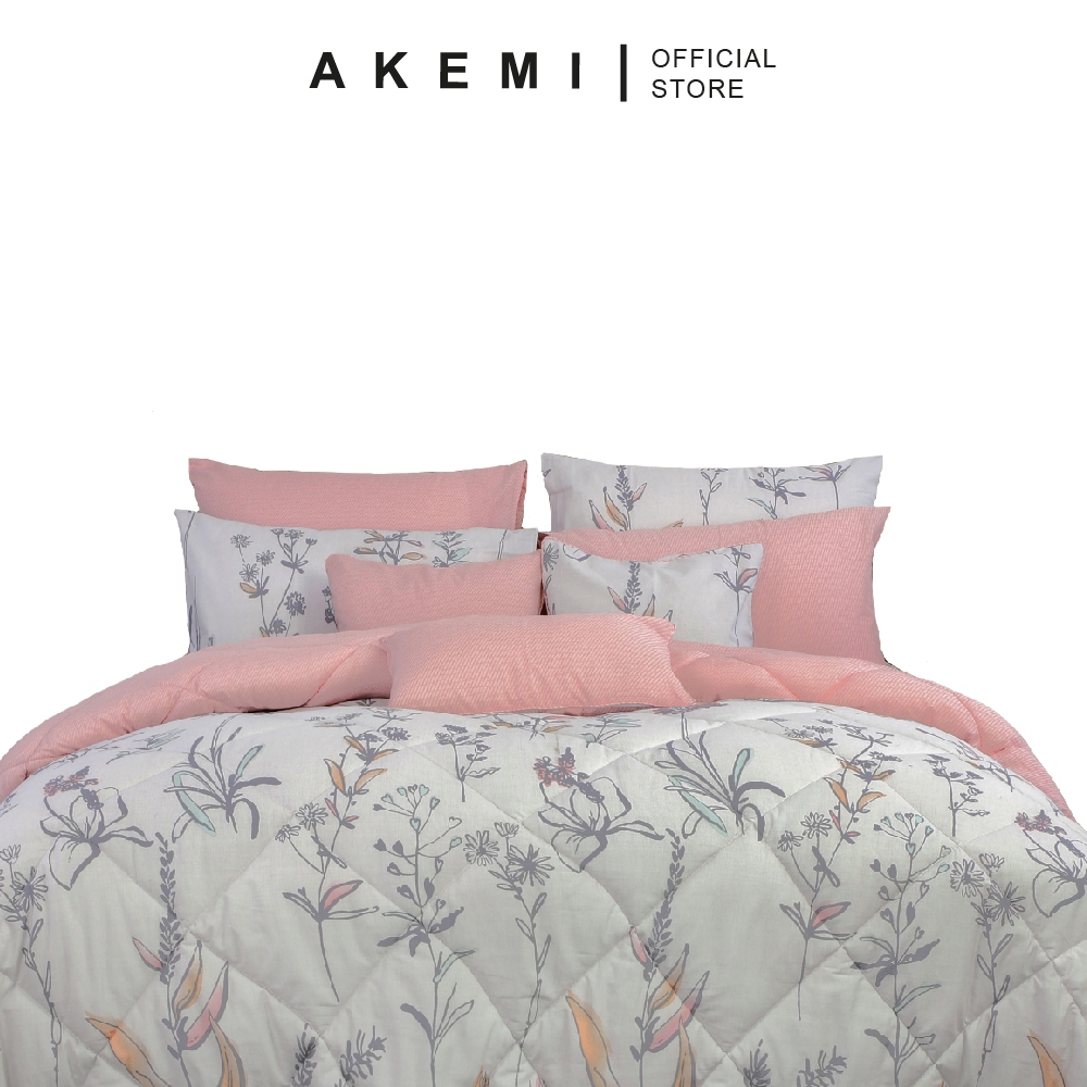 AKEMI Cotton Essentials Embrace Charm Fitted Sheet Set 650TC (Super Single/ Queen/ King)