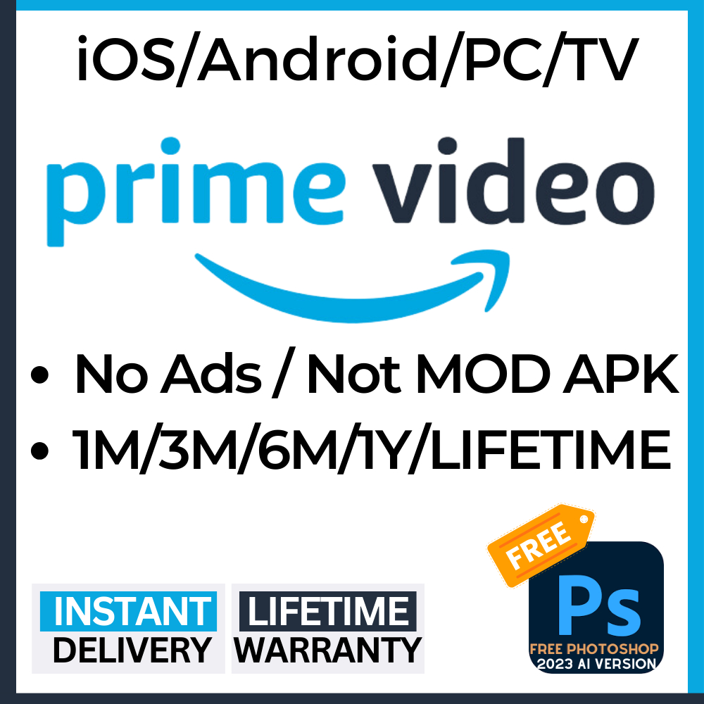 Amazon Prime Video Account Premium Original 100% Trusted