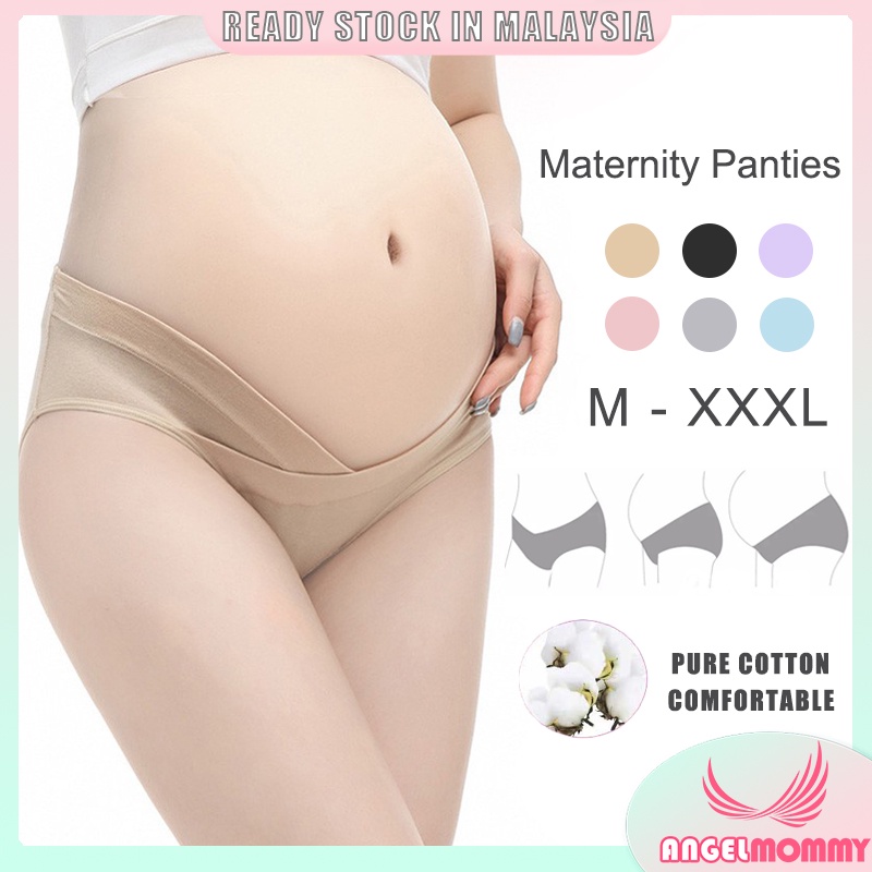 Angel Mommy Maternity Panties Cotton Underwear Low Waist Women Pregnant Panties U-Shaped Briefs 20020