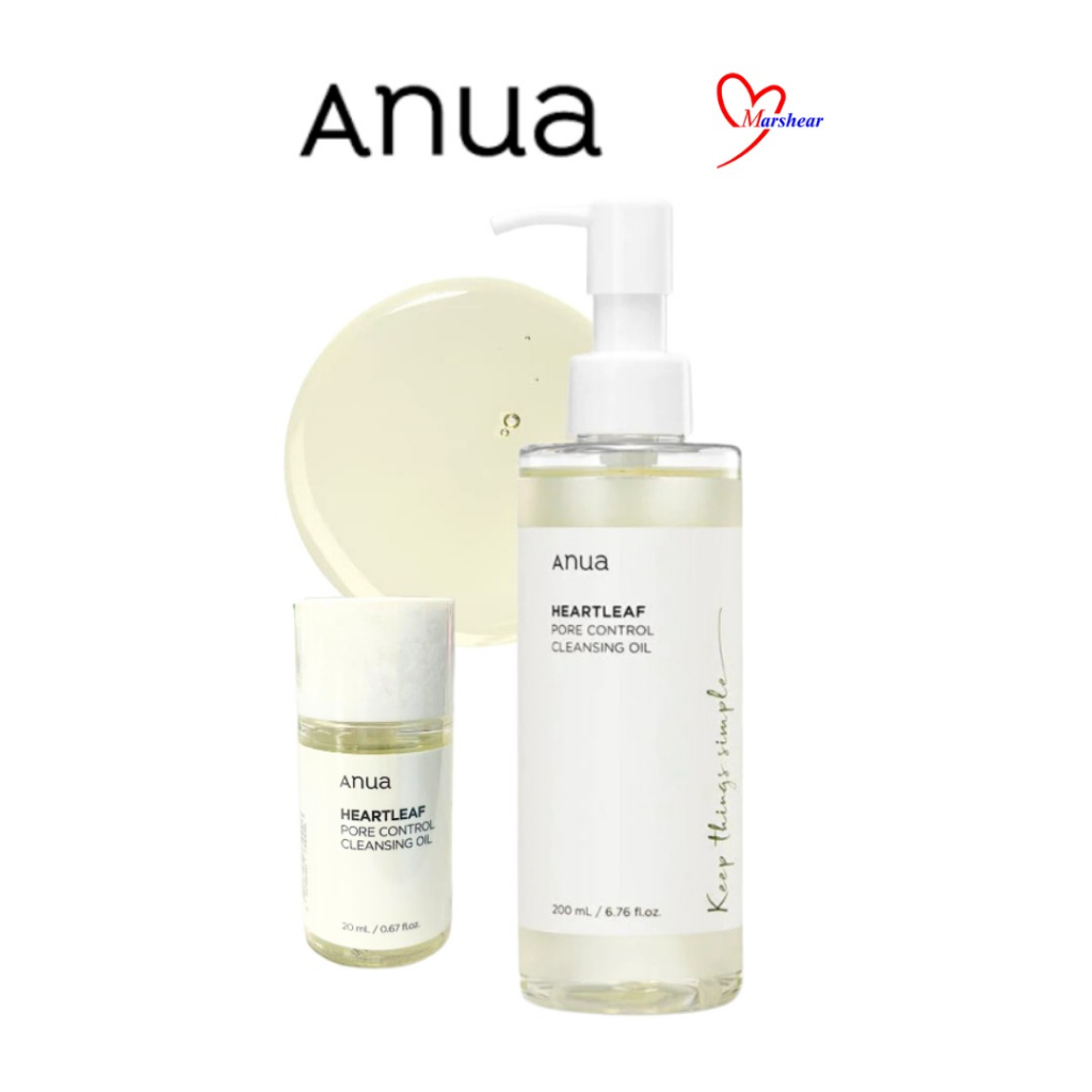 Anua Heartleaf Pore Control Cleansing Oil 20ml / 200ml