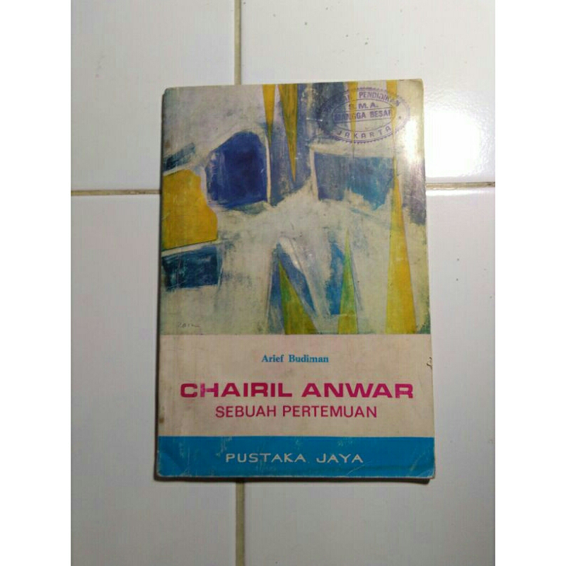 Anwar chairil Book, A Meeting