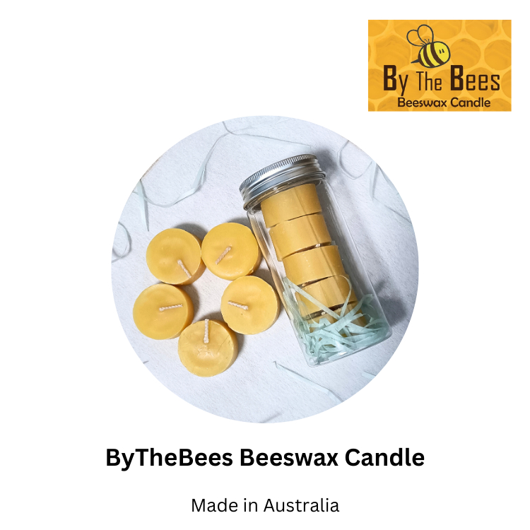 Australian Handcrafted Beeswax Tealight Candles