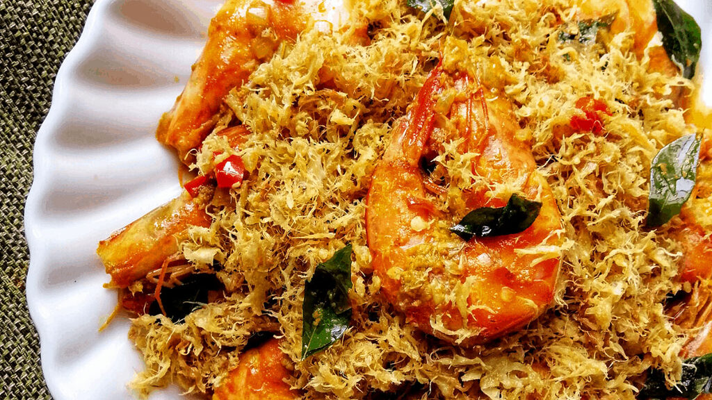 Peminat Makanan Laut? Jom cuba resepi Ayam Butter Prawn yang PADU