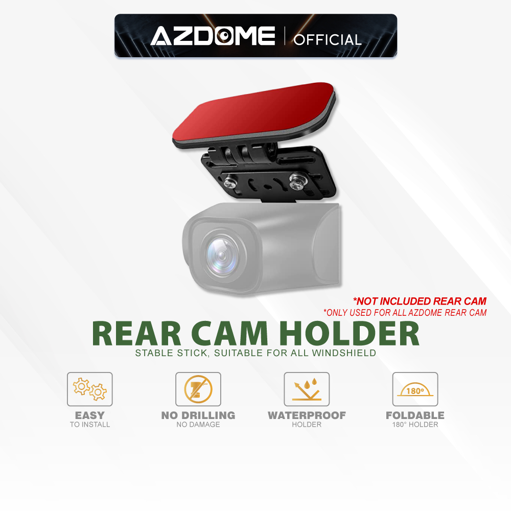 AZDOME 3M Mount Bracket for AZDOME Rear Camera M01PRO M17 PRO GS63H AR09