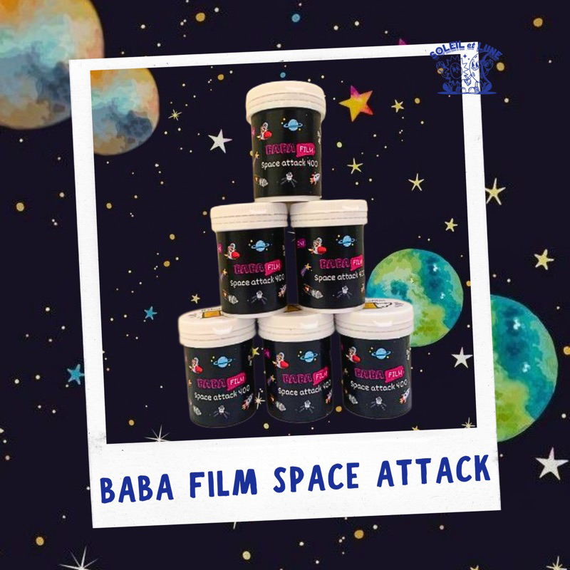 Baba Film Space Attack - Roll Film 35mm, ISO 400, 27exp