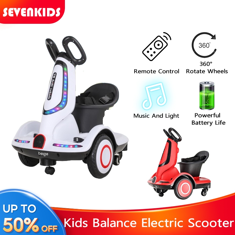 Baby Balance Electric Scooter Kids Car Toys Electric Modle Joyride For Kids Electric Dodgem Vehicle For Kids Children Ride On Toys Car