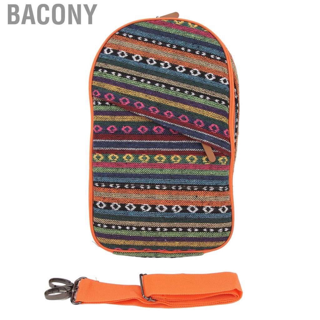 Bacony Camping Cookware Storage Bag Cooking Utensils Ethnic Style Multipurpose for Beach BBQs