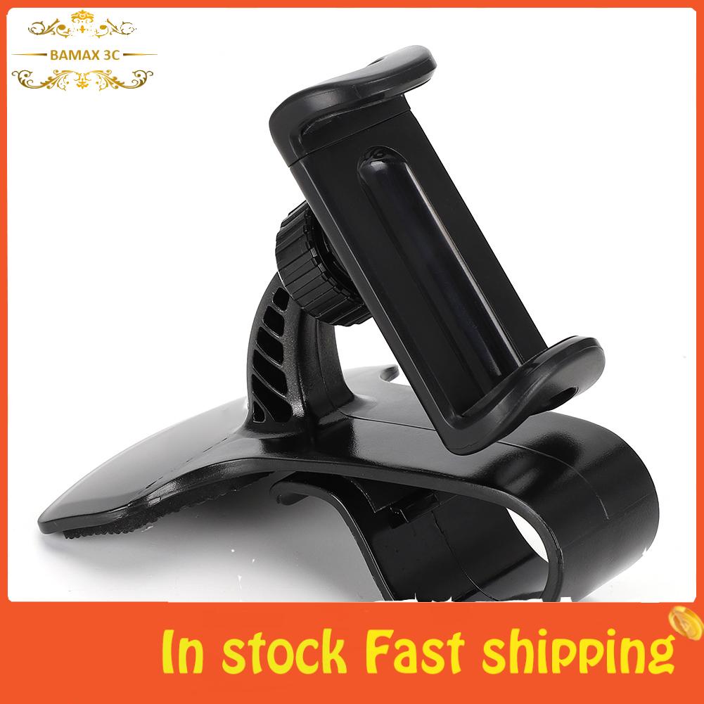 Bamaxis ABS Dashboard Phone Stand Easy Mount Taxi Driver Out Travel Self-Driving Tour for