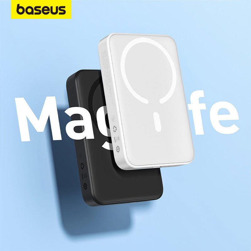 Baseus Power Bank 10000mAh Mini Magnetic Wireless Fast Charge with Auto-wake For iPhone 14