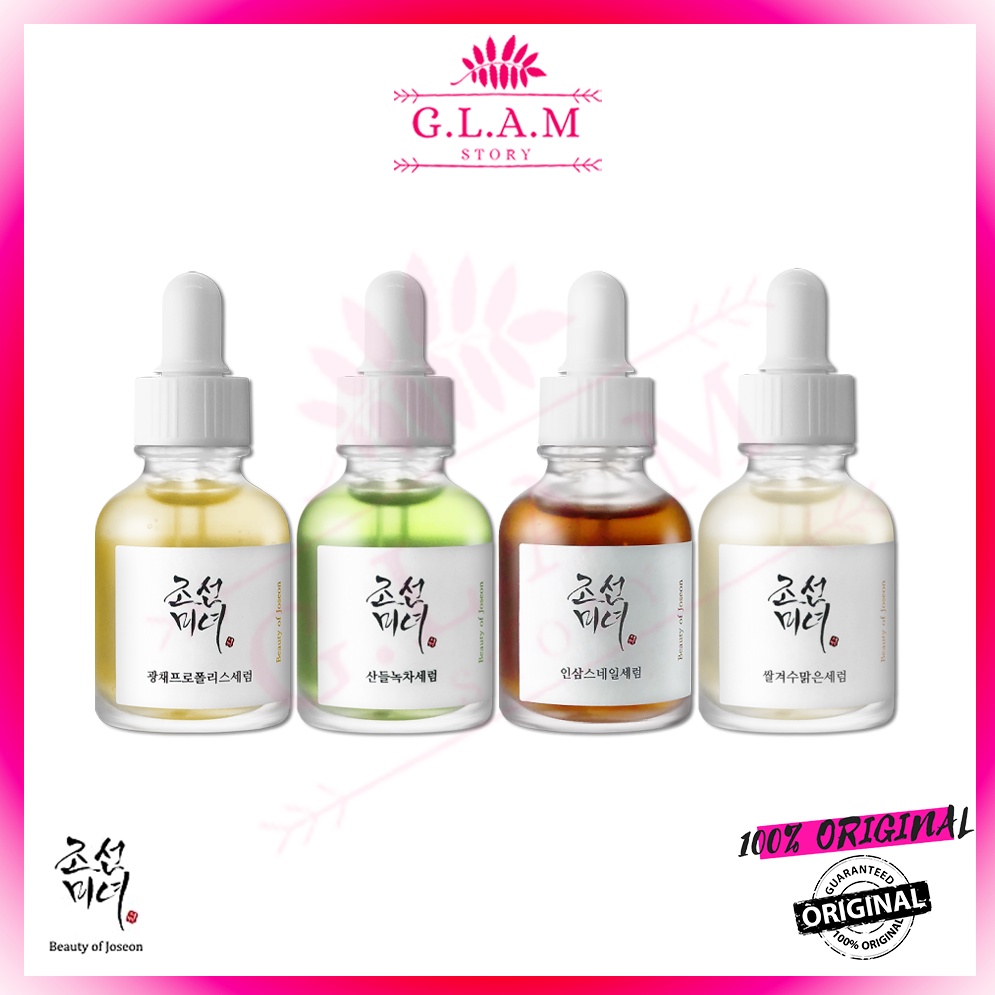 BEAUTY OF JOSEON Revive Serum / Glow Serum / Calming Serum / Glow Deep Serum 10ml / 30ml [GLAM]