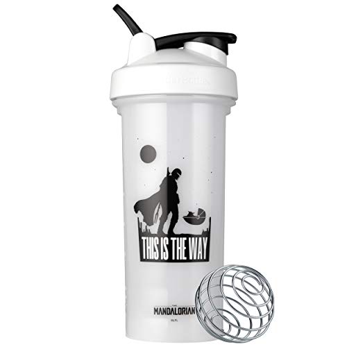 BlenderBottle Star Wars Shaker Bottle Pro Series Perfect For Protein Shakes And Pre Workout, 28-Ounce, This Is The Way