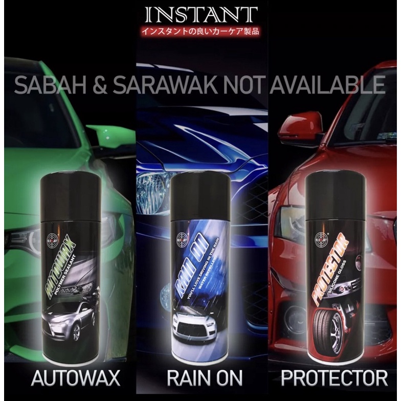 BLUJAY Car-Spray (Set in 3) NO SHIPPING to Sabah & Sarawak