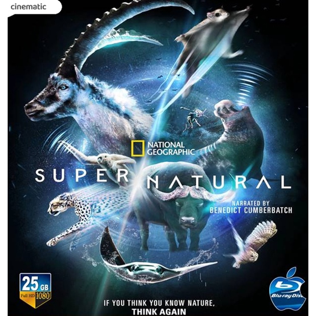 Blu ray Documentary Supernatural Planet 2022 Complete Season (6Episode) (1Disc) ( DTS 5.1 )