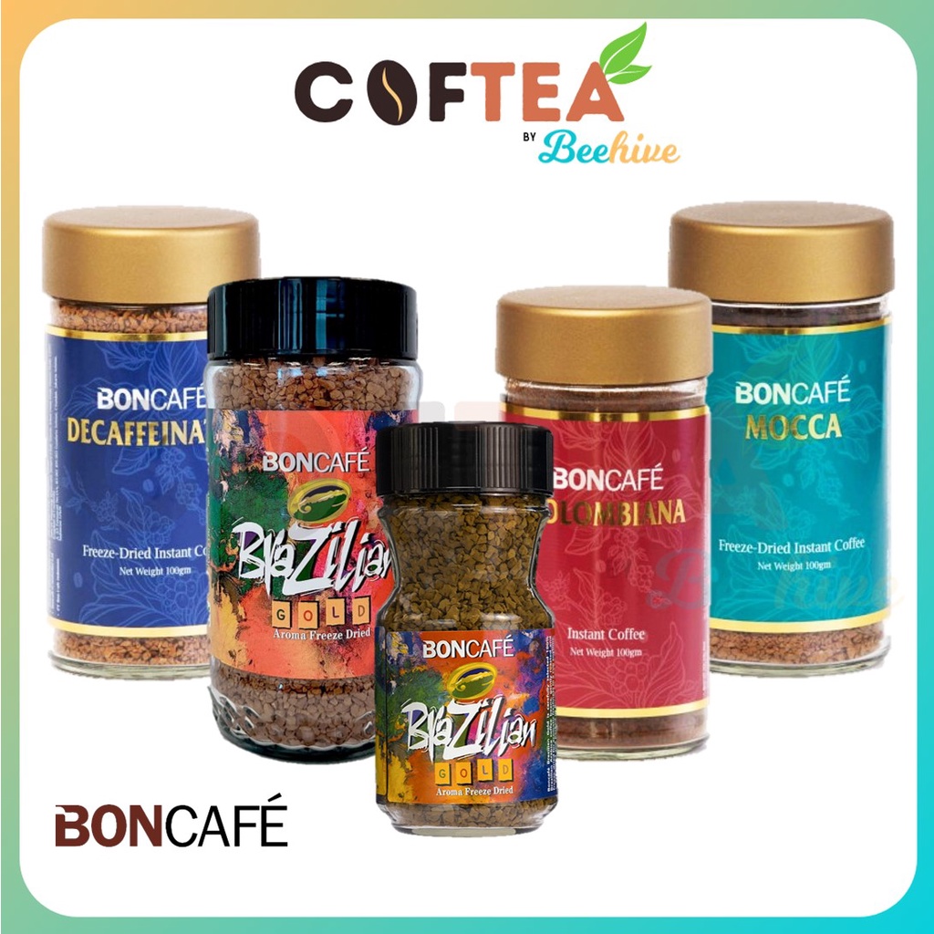 Boncafe Gourmet Brazilian Gold Instant Coffee 50g / 100g