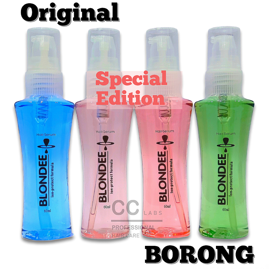 Borong Blondee Serum Rambut(100%ORIGINAL)Hair Serum blondee 60ml/OEM Jenama Sendiri批发头护发油