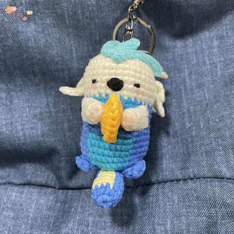 [Bota Shop] Hand-woven Super Cute Genshin Pendant Anime Merchandise Navilite Cute Cute Little Sea Otter GJ