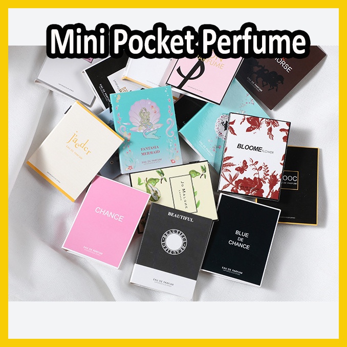 Branded Perfume Fragrance 2ml | Perfume Tester | Mini Perfume | Perfume For Her & Him | Minyak Wangi Mini | 迷你香水