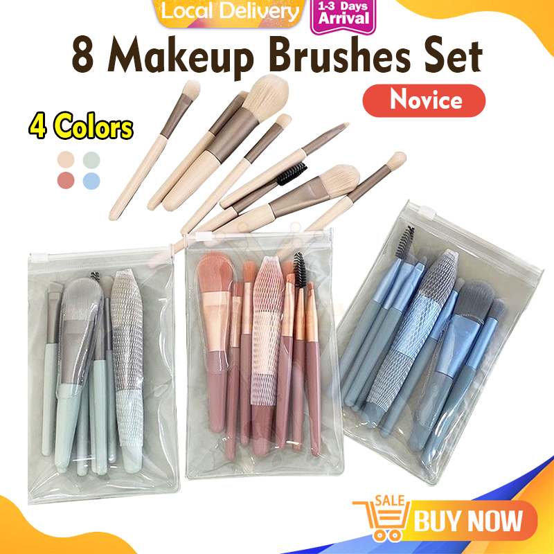 Brush Make up set 8 pcs Mini Makeup Brush Set halal Soft Fluffy Blush Powder Eyeshadow Kabuki Brush makeup brush Tools