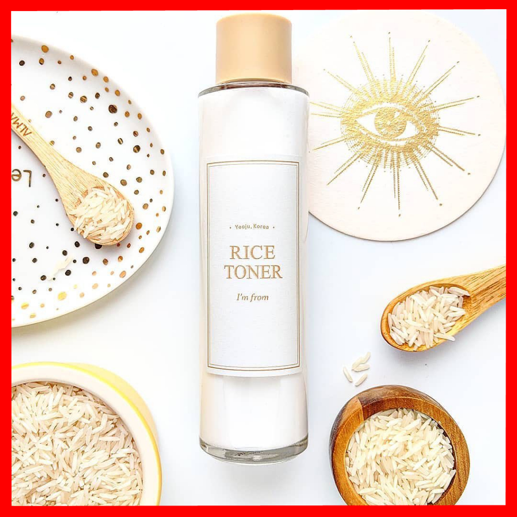 【Buy 1 Take 1】I'm From Rice Toner 150ml Moisturizing Brightening Toner Korean Skincare for Face Whitening