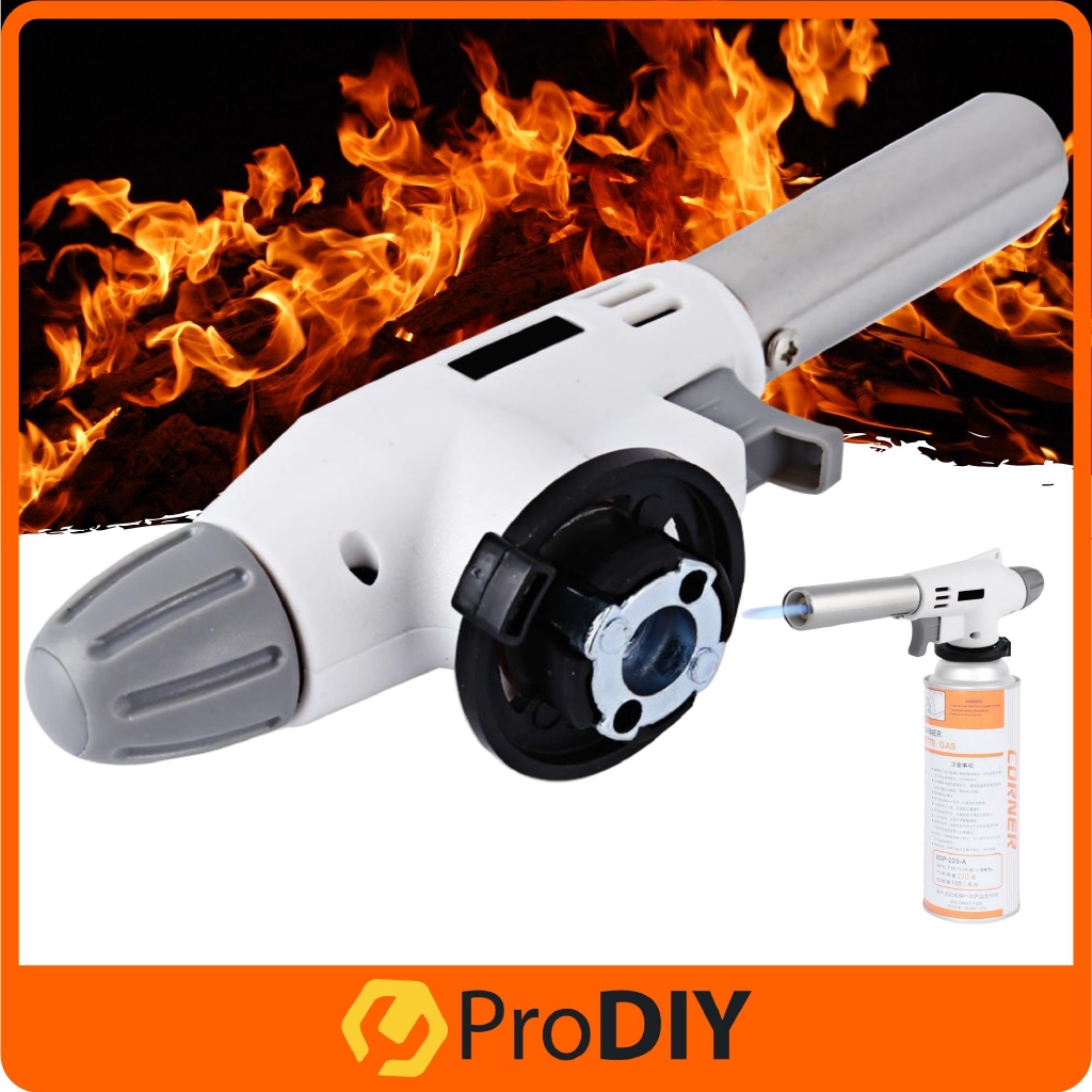 CAMPSOR Camping Gas Multipurpose Torch Butane Burner Welding Fire Maker Flame Gun Welding