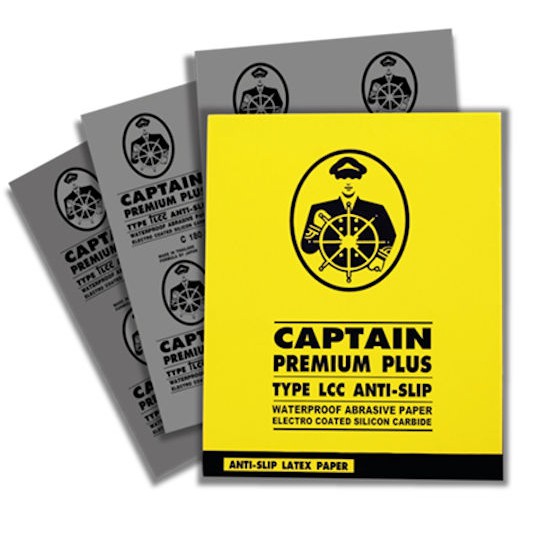 Captain Premium Plus Silicone Carbide Waterproof Sand Paper Kertas Pasir Japan Fuji Star Technology