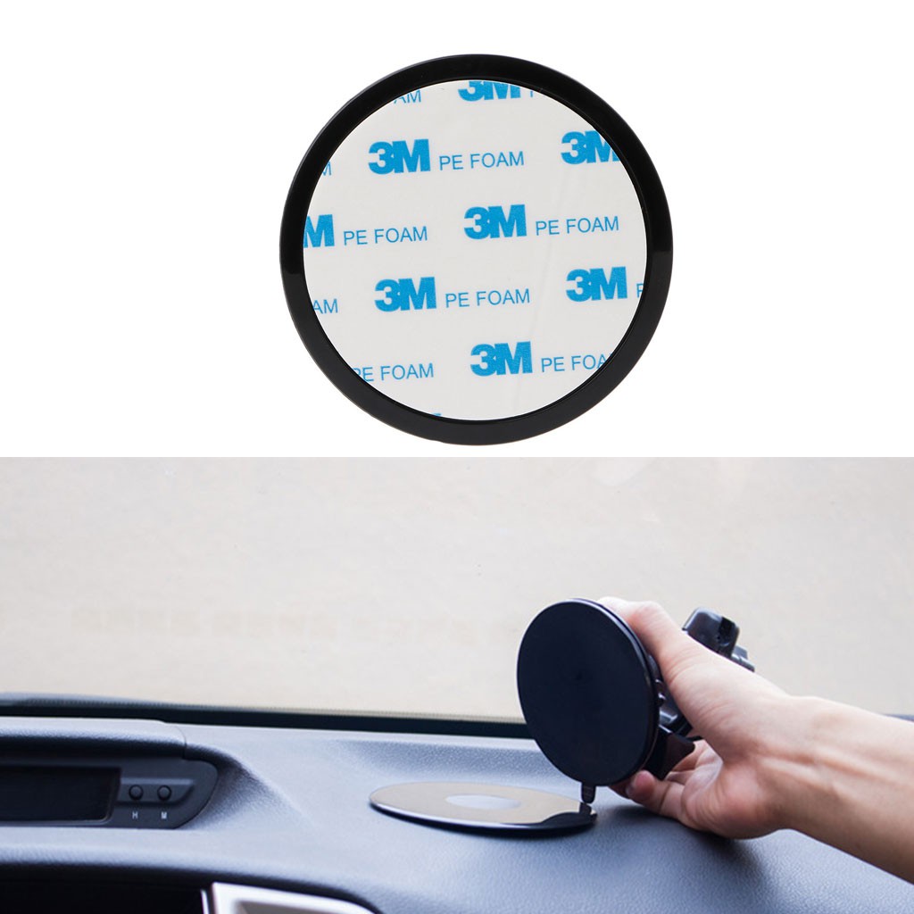 Car Dashboard Suction Mount Base Adhesive Disc For Phone Tablet GPS Stand Holder