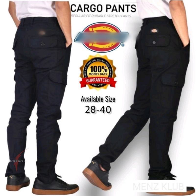 Cargo Pants Men Cutting Straight Cut Regular Fit[28-40]Seluar Kerja Lelaki Dan Perempuan Celena Panjang Kargo Six Pocket