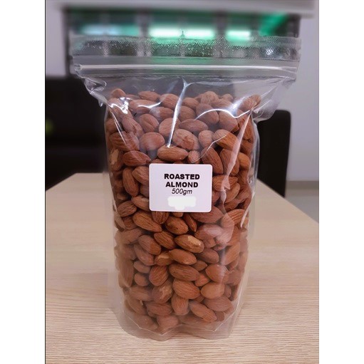 Carlifornia Roasted Almond 500gm -Roasted Almond Nuts