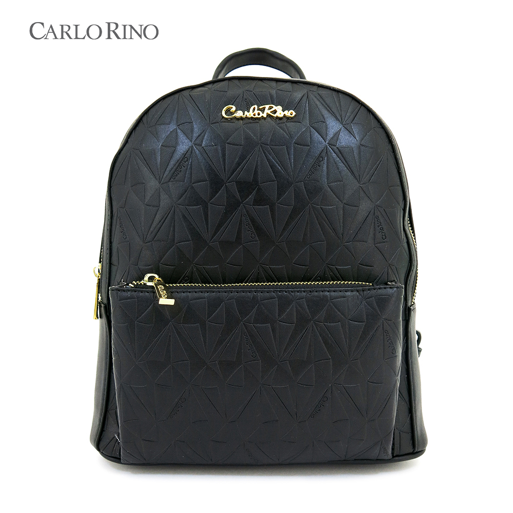 Carlo Rino Black Get Carried Away Backpack