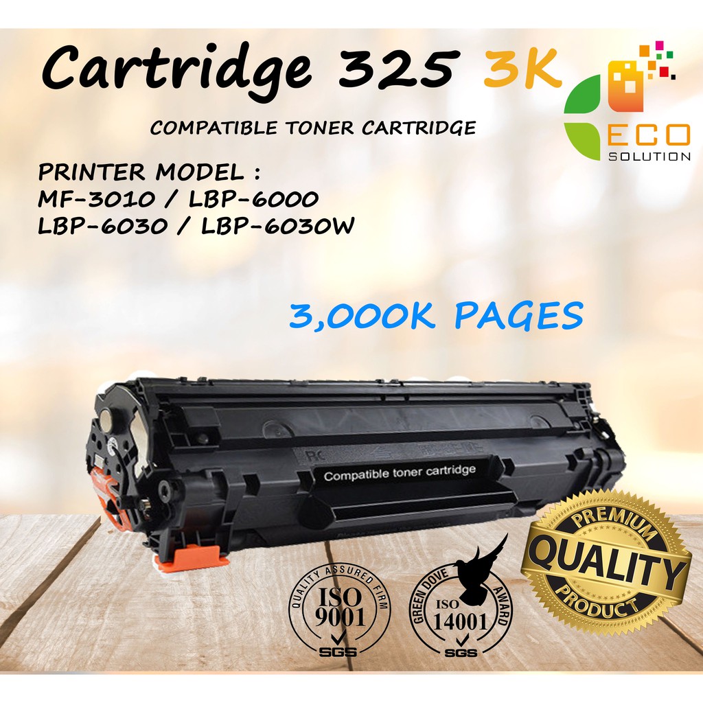 CART 325 100% NEW Compatible Toner Cartridge CRT325 CART325 CRG325 325 MF3010 LBP6000 LBP6030 LBP6030w Laser Toner