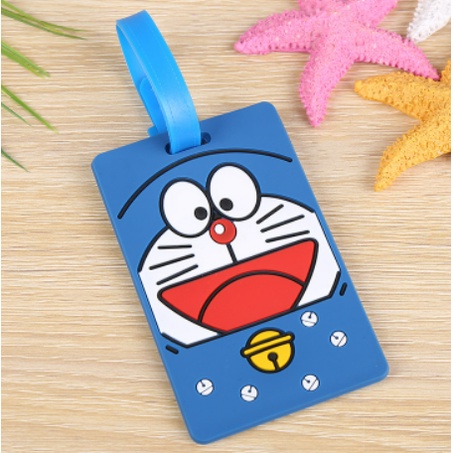 Cartoon Luggage Tag Soft Silicone Cute Baggage Tag Travel Use Travel Tag