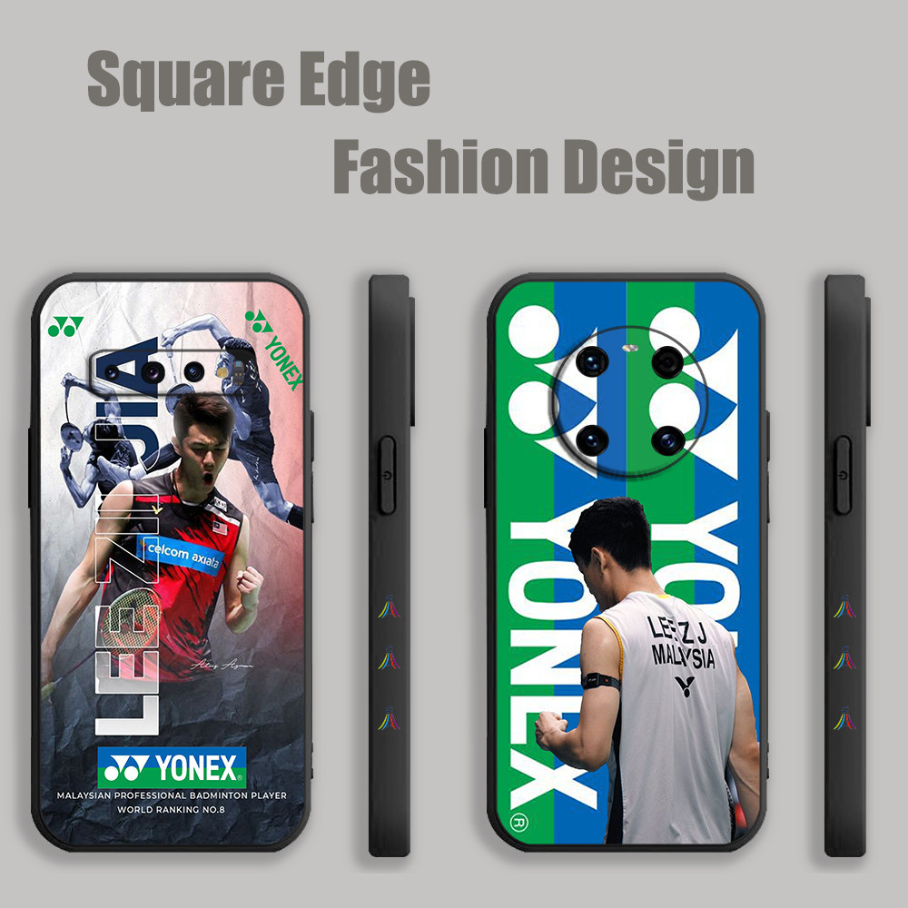 Casing For Vivo Y33S Y21 Y21S Y02 Y21T Y33T Y73 V21E Y22S badminton yenox player Lee Zii Jia Malaysian IAM01 Phone Case Square Edge