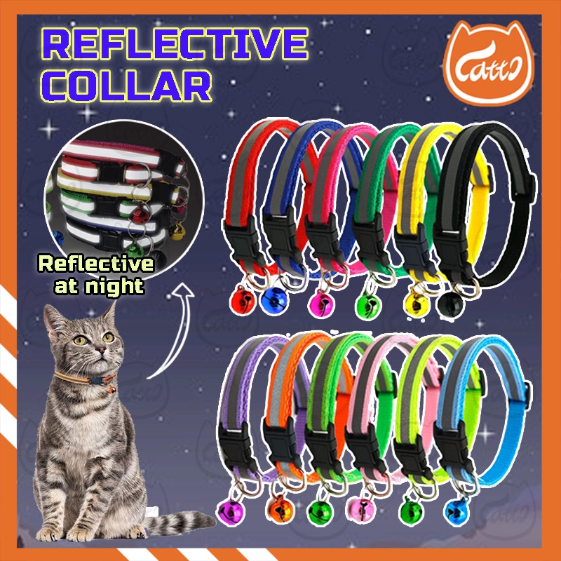 CATTO Rantai Kucing Pet Cat Dog Collar Bell Kolar Loceng Kucing Adjustable Necklace Pet Neck Strap Dog Cat Rabbit Kitten