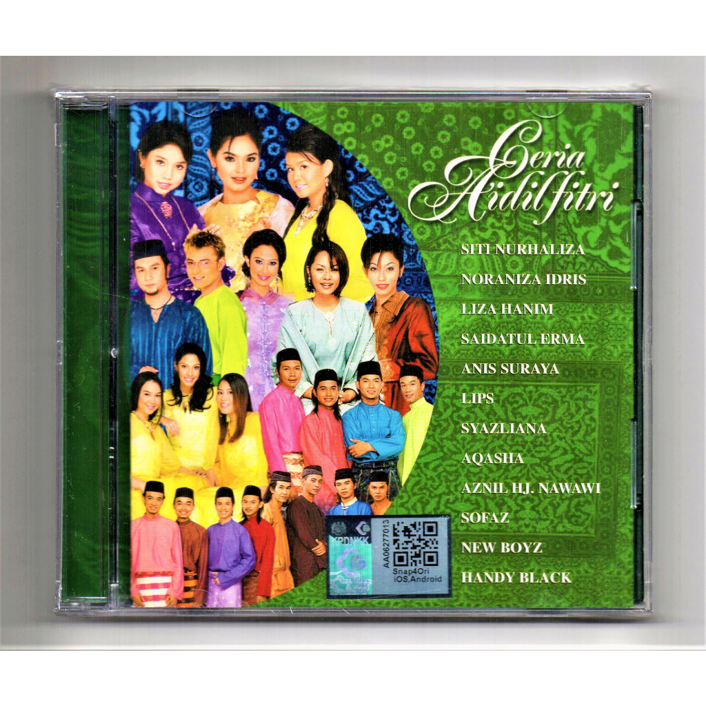 Ceria Aidilfitri ( Hari Raya 2 CD )[ Siti Nurhaliza Noraniza Idris Liza Hanim Saidatil Erma Anis Suraya Lips Sofaz ]