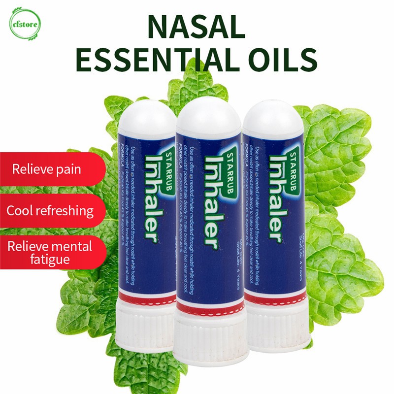 CF Nose Cold Cool Herbal Ointment Rhinitis Mint Cream Nasal Essential Oils Original Nasal Inhaler Refresh