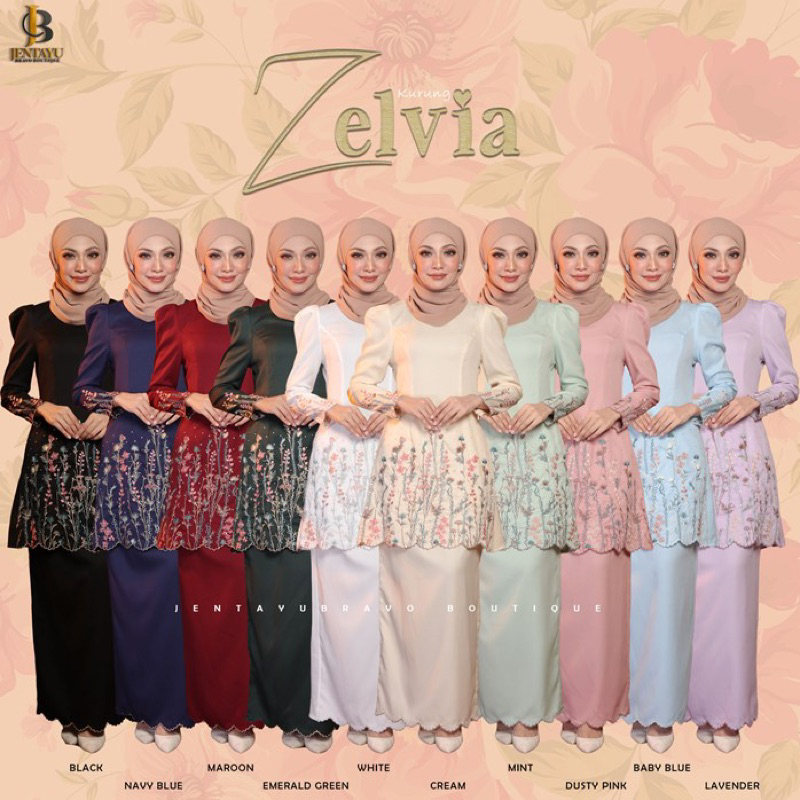 CHE PUAN ZELVIA MINI KURUNG PUFF