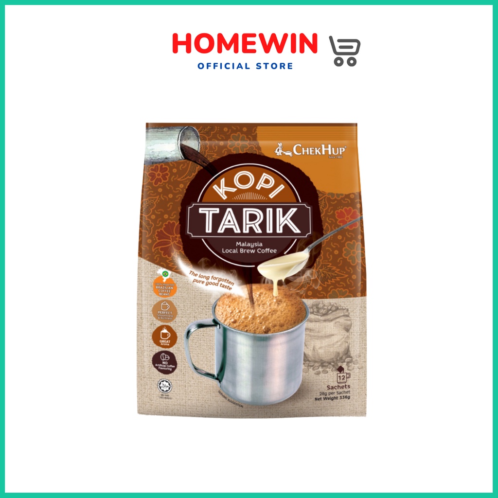 Chek Hup Kopi Tarik Local Brew Coffee (28g x 12 Sachets)