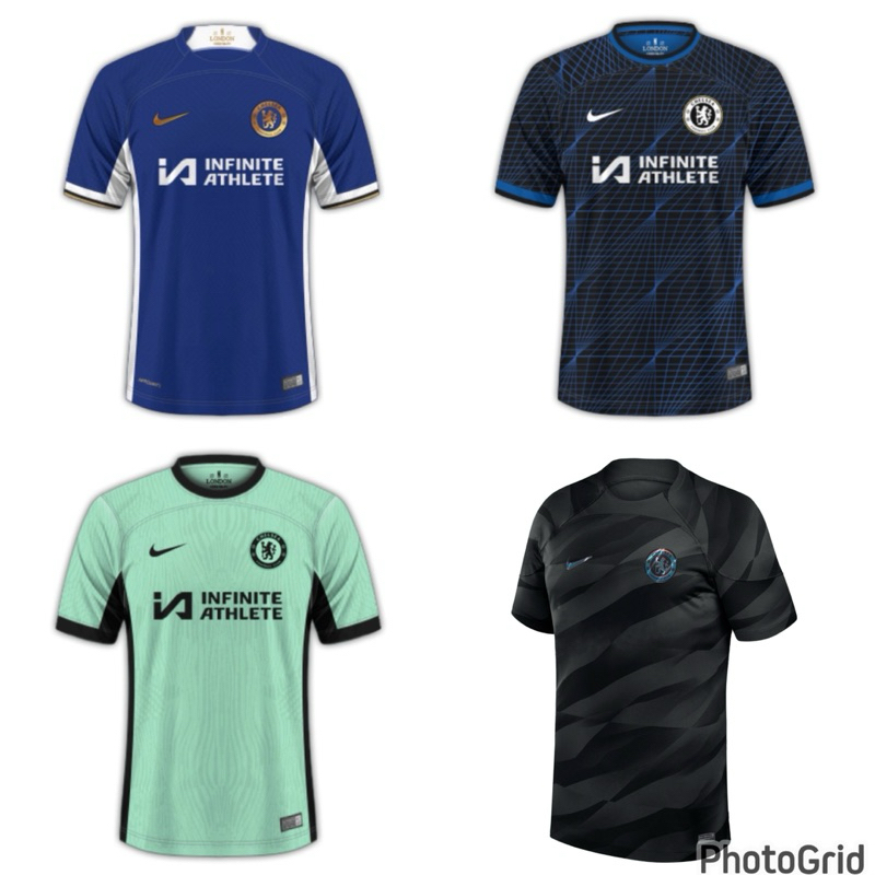 CHELSEA FC HOME,AWAY,THIRD & GK SEASON 2023/24