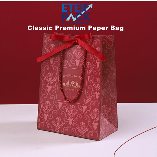 Classic Premium Paper Bag Doorgift Wedding Doorgift Bag Shopping Bag Paper Bag Birthday Gift Bag Goodies