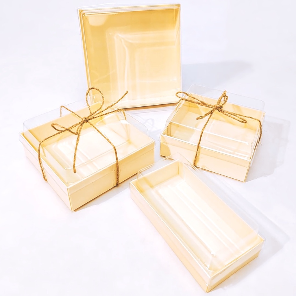 Clear Lid Wooden Gift Box with Rope | Eco Friendly Dessert Packaging Food Take Away Box | Valentines Birthday Gift Box